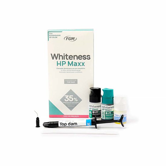 Clareador Whiteness HP Maxx 35% Kit