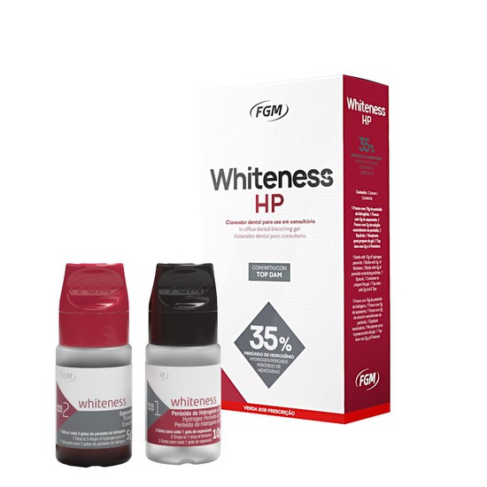 Clareador Whiteness HP 35% Kit