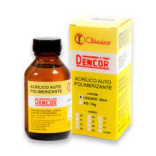 Resina Acrílica Dencor Auto Líquido