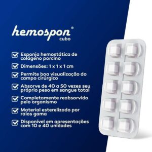 Esponja Hemostática Hemospon