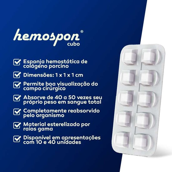 Esponja Hemostática Hemospon