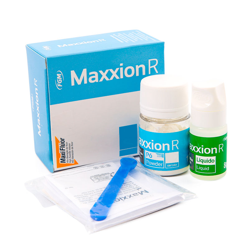 Ionomero de Vidro Restaurador Maxxion Kit A2 - FGM