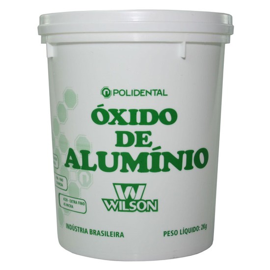 Óxido de Alumínio Fino 150 Micras 2kg - Polidental