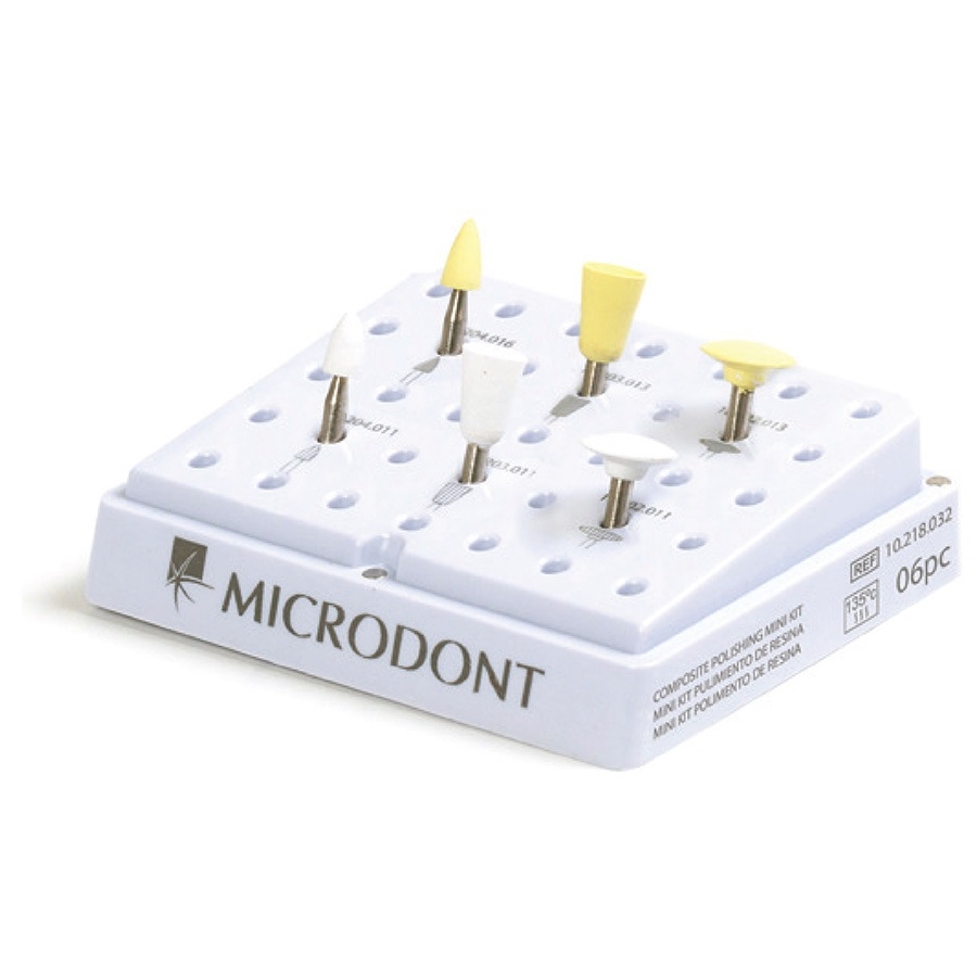 Mini Kit Polimento Resina c/6 - Microdont