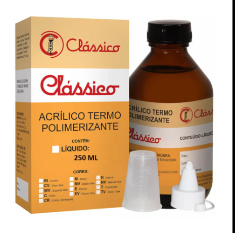 Resina Acrílica Termo Líquida 250ml