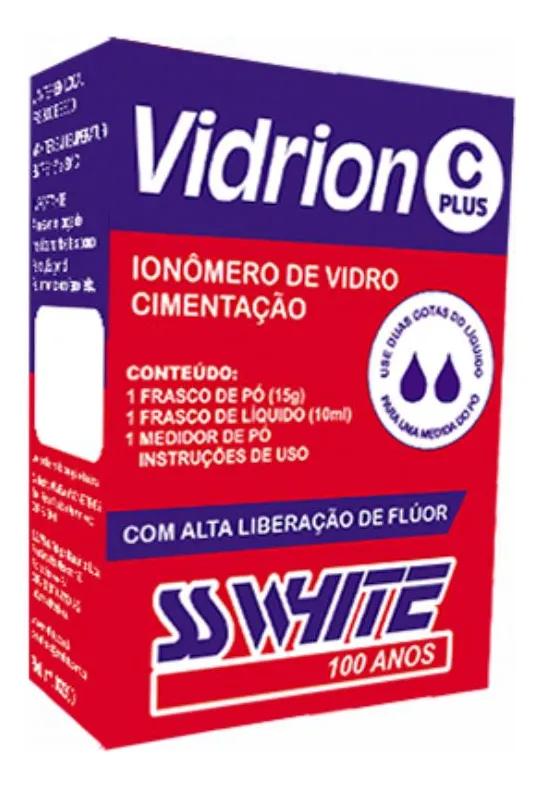 Ionômero De Vidro Vidrion C Plus Kit