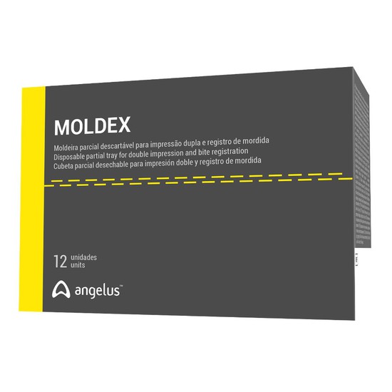 Moldeira Descartável Moldex Posterior - Angelus