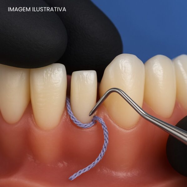 Fio retrator detalhes de uso