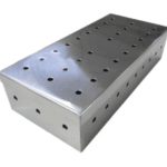 Estojo Inox Perfurado 20x10x5cm - Flexinox