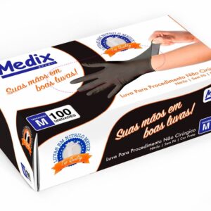 luva-nitrilo-preta-medix