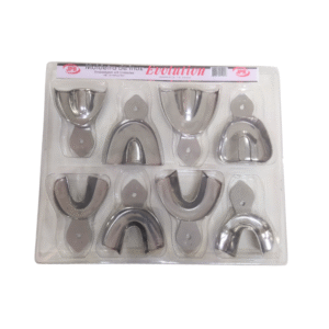 moldeira inox lisa tipo vernes c.8 kit – pr odonto