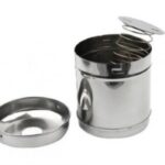 Porta Algodão Inox com Mola 08x08 - Flexinox