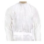 Avental Capote Manga Longa Branco