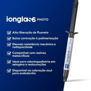 Ionômero de Vidro Forrador Ionglass Photo Opaco