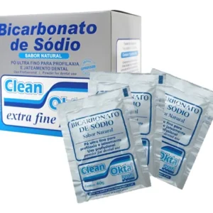 Bicarbonato de Sódio Clean Okta c/ 15 Sachês Natural - DCMA