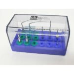 Estojo P/ Autoclavar Brocas Ar/fg/su C/ 12 Furos - Mk Life