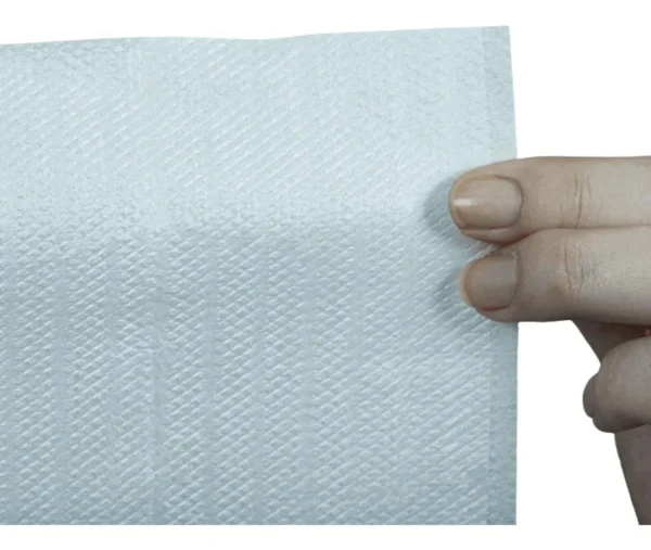 Babador Descartável Impermeável Branco c/ 100 - Max Clean