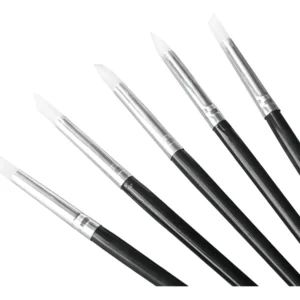Kit Pincel de Silicone Modelador c/ 5 - RR Select