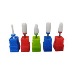 Kit de Brocas de Cerâmica para Unha Gel 5 Un - RR Select