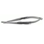 Porta Agulha Castroviejo Curvo Simples 14cm - Golgran