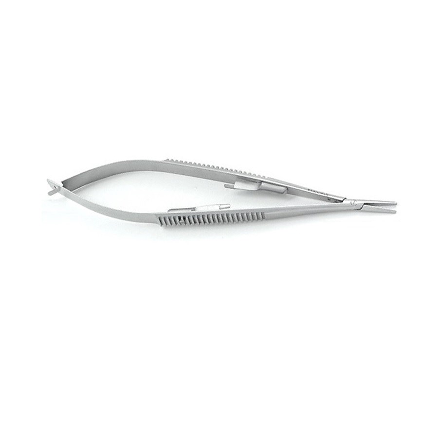 Porta Agulha Castroviejo Reto 14cm - Golgran