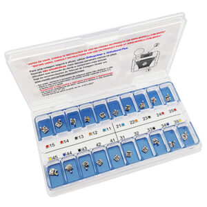 Bráquete de Aço SLI Autoligado Roth 0,022” 1 caso 10.14.900 - Morelli