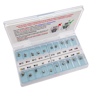 Bráquete de Aço Autoligado SLP Roth 022 20UN 1 caso 10.13.900 - Morelli