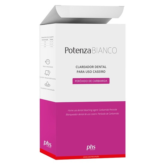 clareador-potenza-bianco-pf-10-phs Clareador Potenza Bianco 10% Kit c/ 5 Seringas - PHS