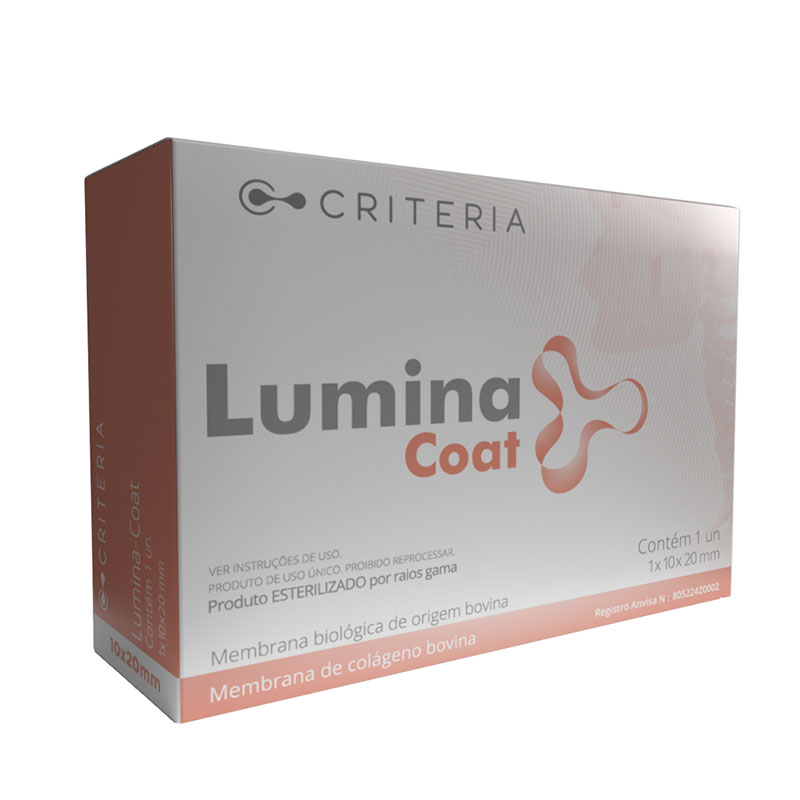 Membrana Biológica Bovina Lumina-Coat 10x20mm - Criteria