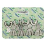 Moldeira Inox Lisa Tipo Vernes Kit c/ 8 - Tecnodent