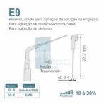Ponta para Ultrassom E9 - MK Life