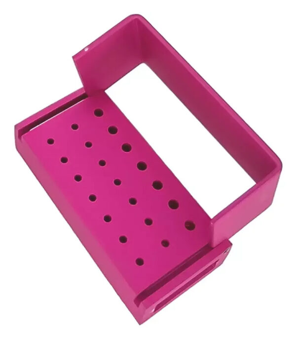 Broqueiro Alumínio 21 Furos Misto Rosa - RR Select