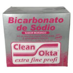 Bicarbonato de Sódio Clean Okta c/ 15 Sachês Morango - DCMA