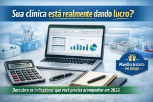 Indicadores financeiros para dentistas em consultório odontológico