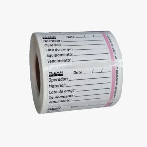 Etiqueta de Rastreabilidade Tipo 1 c/ 500 - Clean Up